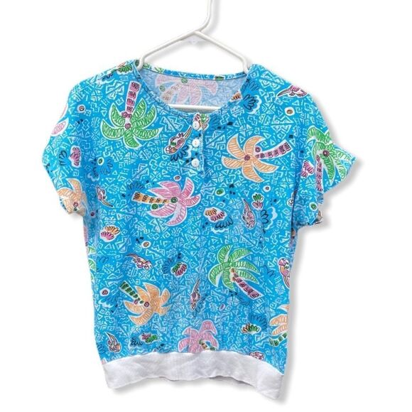 Vintage Palm Tree‎ Top - Picture 1 of 5